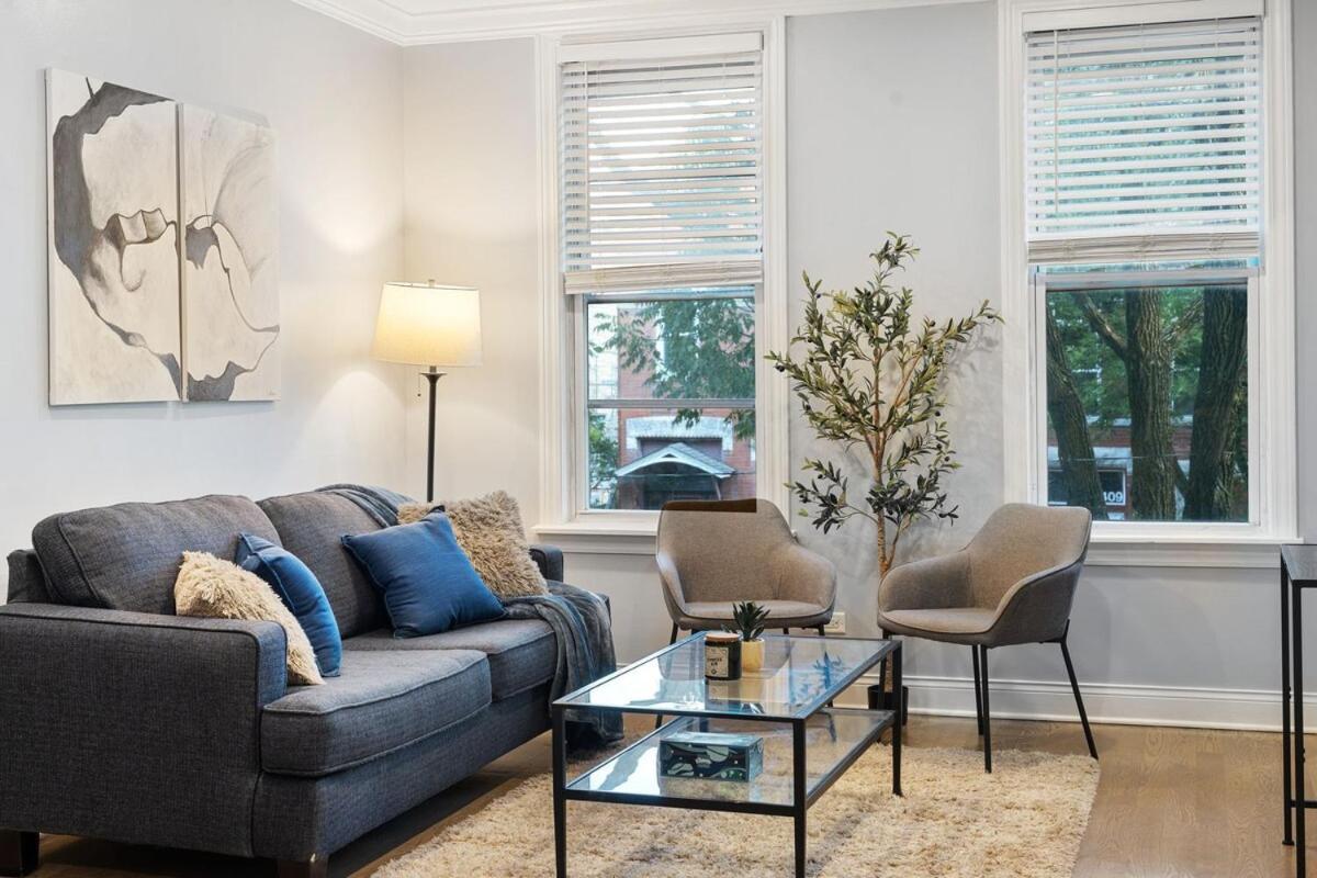 Stylish 2Br Urban Retreat In River West Chicago Kültér fotó