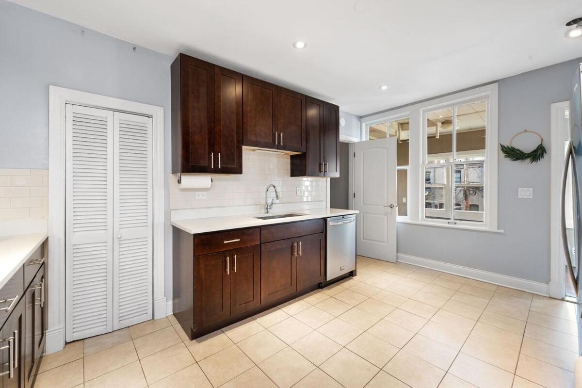 Stylish 2Br Urban Retreat In River West Chicago Kültér fotó