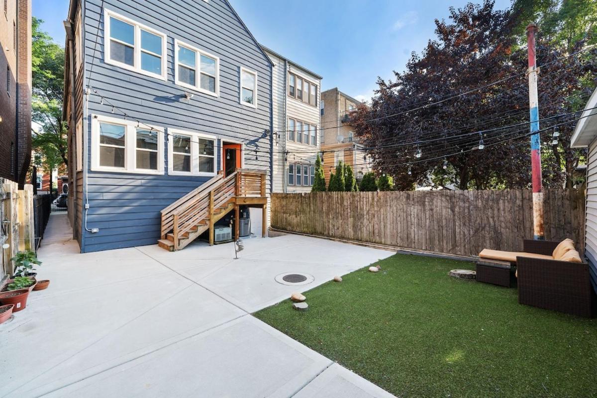 Stylish 2Br Urban Retreat In River West Chicago Kültér fotó