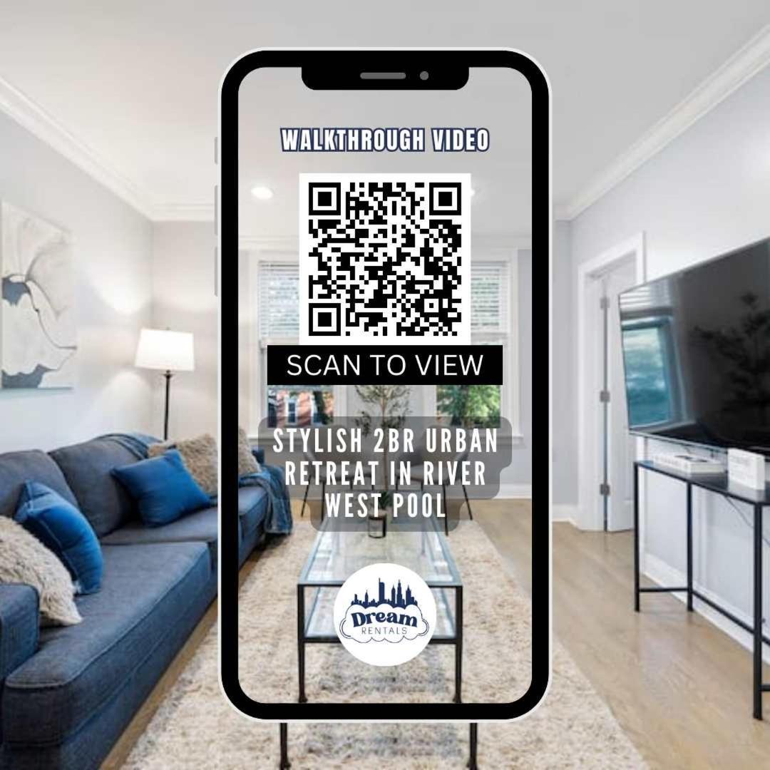 Stylish 2Br Urban Retreat In River West Chicago Kültér fotó